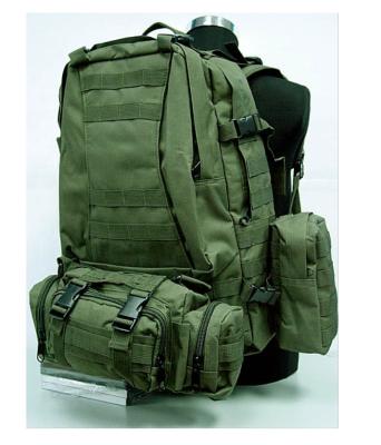 China Multi-pocket USMC US Army Molle Assault Backpack Tactical Bag OD for sale