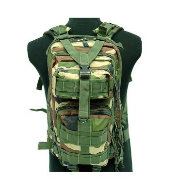 China Waterproof Tier 3 Mod Molle Assault Backpack Bag Camouflage Woodland for sale