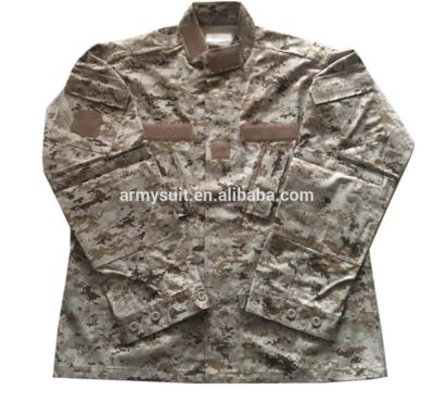 China Digital Camouflage Military Army Rip-Stop Nyco Desert Uniform Suit for sale