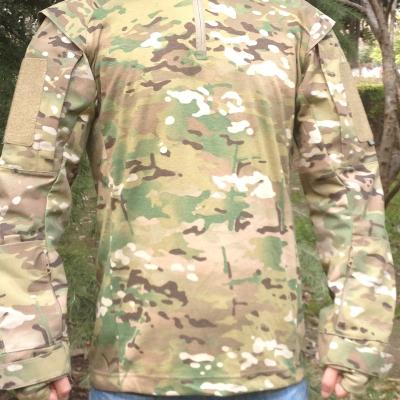 China Breathable army combat shirts, tactical shirts multicam for sale