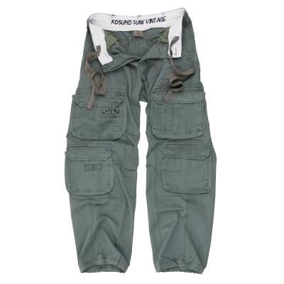 China Vintage Flat Military Style Pants for sale