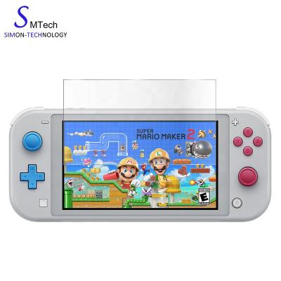 China Anti-bubble 2 in 1 2.5d 0.33mm High Ultrathin Clear 9h Screen Protector Tempered Glass For Nintendo Switch Lite Game Player for sale