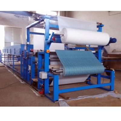 China 1400mm Jumbo Roll Machine Abrasive Laminating Sanding Disc Roll Laminating Machine for sale