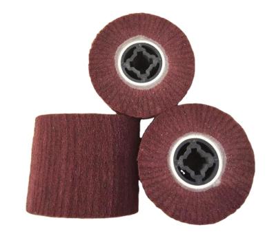 China Car 100mm Flap Wheel NylonFlap Nylon Wheel For Stainless Steel for sale