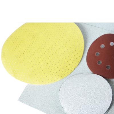 China 225mm Yellow Nonwoven Drywall Nonwoven Sanding Disc Sanding Disc for sale