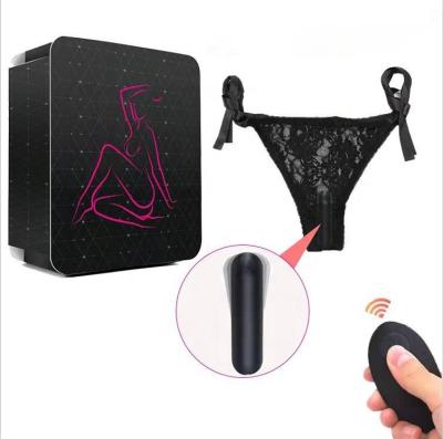 China Silicone ABS Amazon Hot Selling Wireless Remote Control Bullet Panties Wearable G spot Clitoral Stimulator Silicone Vibrating Panties Women for sale