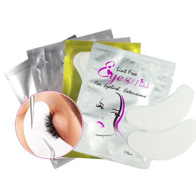 China Anti-wrinkle maker disposable eye patch eye gel patch for eyelash extension hydrogel eye patch for sale