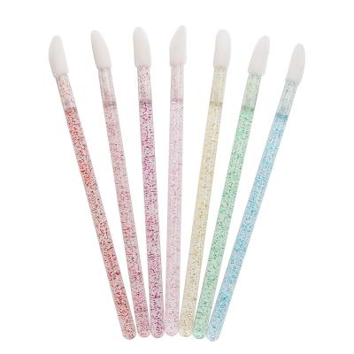 China Wholesale Lip Gloss Magic Wands Lip Gloss Applicator Disposable Makeup Lip Brush for sale