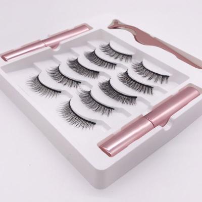 China Full magnetic eyelashes 5 pairs, syd6 magnetic eyelashes for sale