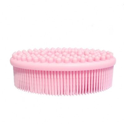 China All Natural Exfoliating Silicone Bath Body Brush, Sy7f Bath Cleansing Brush for sale