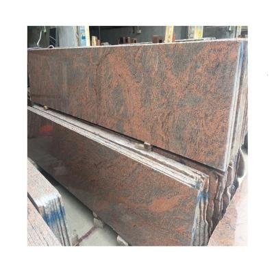 China Modern Breccia Jacaranda Oniciata Granite Aurora Red Cobblestone Patio Portugal for sale