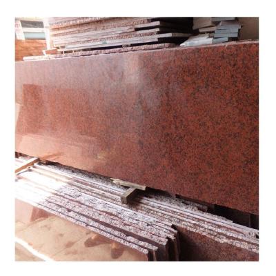 China Contemporary Red Chilli Granite Polish Rough Vitrified Stone Tiles Finish For Wall Flooring for sale