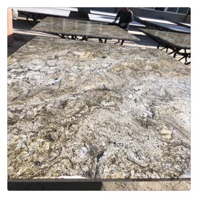 China Customized Design Contemporary Gold River Yellow Angola Granite Price for sale