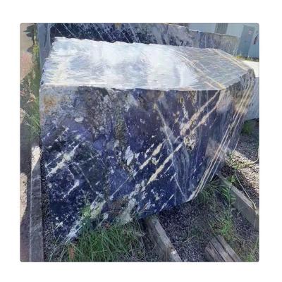 China Large Contemporary Sodalite Blue Marble Granite Slabs Price of Decorative Wall Flooring for sale