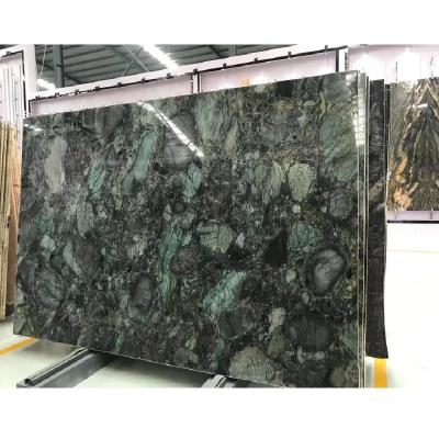 China Polished Modern Malachite Jade Green Marble Stone Slabs For Wall Background for sale