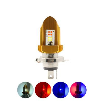 China Motorcycle High Low Beam Aluminum Led H4 Lamp Led Car Light Bulb 1800Lumens BA20D H6 Electric Bright White Motorbike Headlight for sale