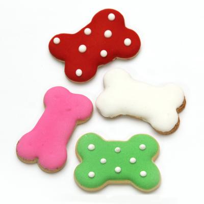 China Sustainable Hot Selling Custom Snacks Dry Bone Shaped Dog Biscuits for sale