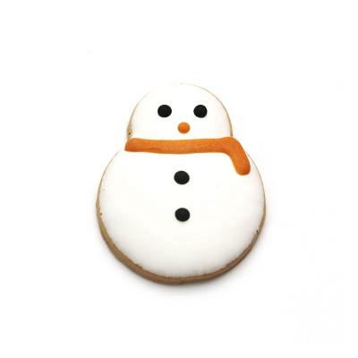 China Sustainable Delicious Handmade Pet Snacks Form Biscuits Dog Snowman Shape Biscuits Pet Treats Dog Food for sale