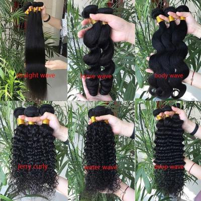 China Soft Smooth Thick Sheer Brazilian Virgin Mink Hair Barely Shedding Bundles Cuticle Aligned Bundle Hair Vendors Wholesale for sale