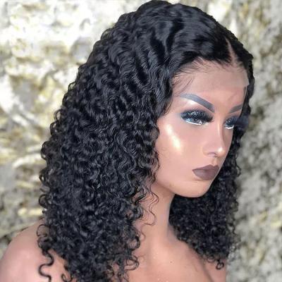 China Silky Straight Wave Ready To Ship 4*4 Short Water Wave Hair Wigs And Short Curly Afro Hair Wig for sale