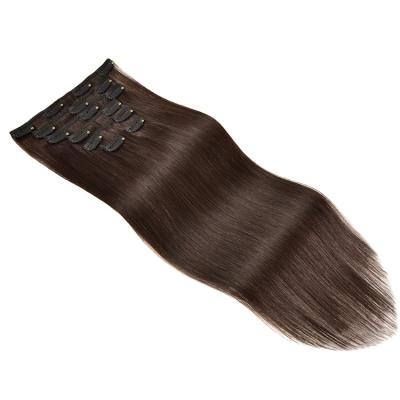 China One Hair Factory Outlet Extensions Ins Hair Clip In Hair Extensions Cuticle Aligned Ombre Hair Clip Dispenser Natural Balayage Clip In Hair Extensions for sale