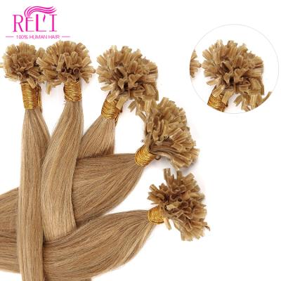 China ALL 10a Grade 10a Straight Raw Hairu Hairu Brazilian u Tip Hair Extensions Real Human Hair for sale