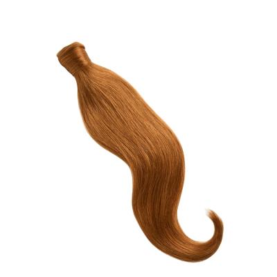 China ALL Ruili Hair Easy Cool Hairstyle Why Is My Hair Falling Out Natural Red Color Ponytail Clip In Bangs Hair for sale