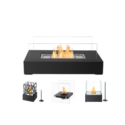 China Indoor ILFPTT-28 Bio Ethanol Free Fire Alcohol Fireplace Table for sale