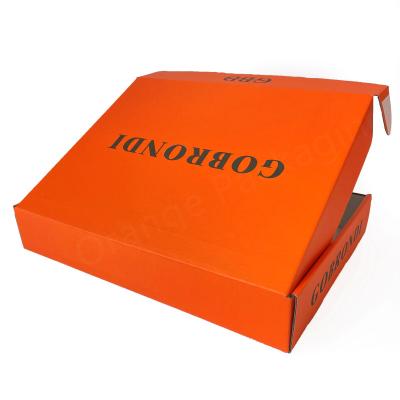 China Recyclable Custom Make Shipping Box With Design Printing Friendly E-flute Corrugated Mailer Boxes for sale