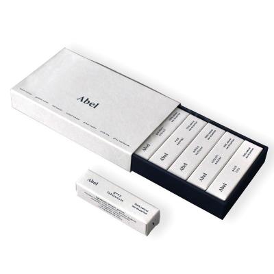 China OEM Recyclable White Cosmetic Box Lip Gloss Packaging Box White Gift Box For Lip Gloss for sale