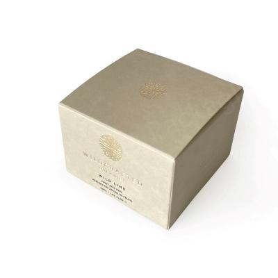 China Recycled Materials Skin Care Packaging Box Sustainable Eco Friendly Skincare Creams Empty Cosmetic Packaging Paper Boxes for sale