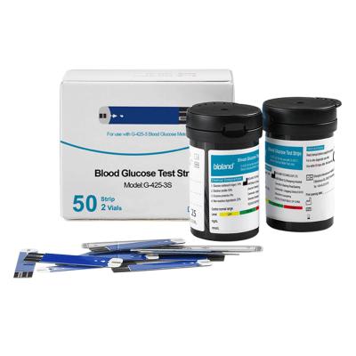 China China Glucometer Acrylic Multi Touch Manual Glucose Test Blue Strip To Measure for sale