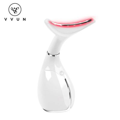 China Wrinkle Remover Neck Beauty Massager Anti Wrinkle Electric Neck Massager Massaging Machine Lift and Tighten Skin for sale