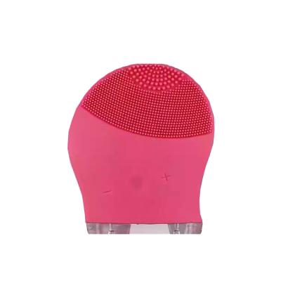 China Customized Sale DEEP CLEANING Ultrasonic and Manual Silicone Facial Massage Brush Cheap Sale Customized Facial Cleansing Brush for sale