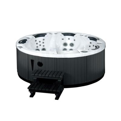 China Balboa Freestanding System Tub JAZZI Round Outdoor Whirlpool Bath Hot Tub SKT306A for sale