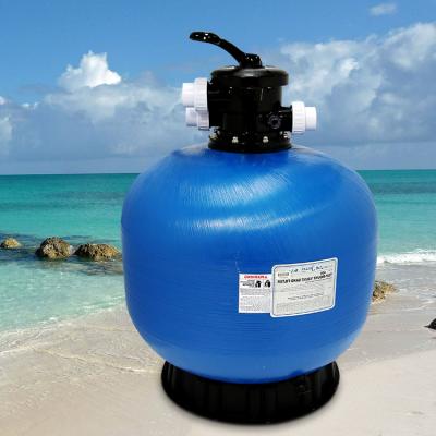 China Swimming Pool JAZZI Six-Position Multi-Port Valve Manufacturer Water Fiberglass Pool Sand Filter for sale