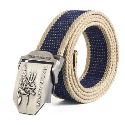 China Fashional Chastity Male Multicolor Narrow Hot Sellers Rock Star Canvas Material Female Wide Belt for sale