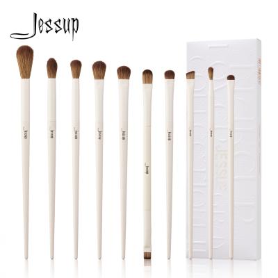 Cina Jessup 10pcs Makeup Brush set Synthetic Eyeshadow Liner Blending Highlight Brushes T330 in vendita