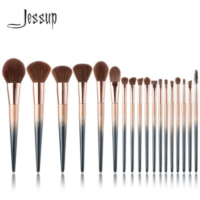 China Jessup 18 partes do grupo preto estrelado T264 de Pony Hair Essential Makeup Brushes à venda