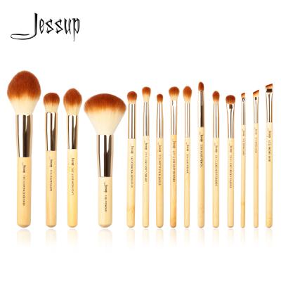 中国 Jessup 15pcsの専門のメーキャップ アーティストのブラシ セットの化粧品のブラシ セットT142 販売のため