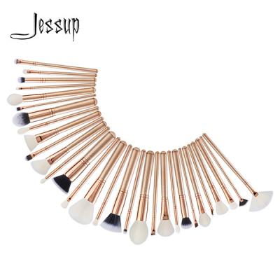 Cina Jessup 30Pcs dorato/strumenti T400 di bellezza del fornitore di trucco dell'OEM insieme di Rose Gold Pro Makeup Brushes in vendita