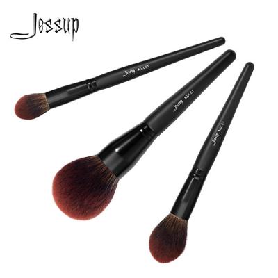 중국 Jessup 3pcs 페이스 메이크업 브러쉬 Se 블랙 쉬머 컬렉션 파우더 브러쉬 개인 상표 메이크업 브러쉬 공급 업체 T274 판매용