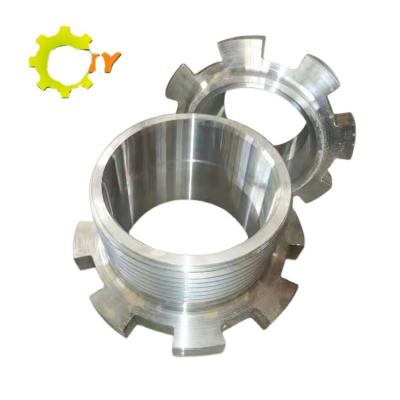 China F-1300 Petroleum Mud Pump Parts Accessories Direct Selling Slurry Pump Titanium Liner Gland for sale