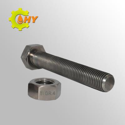 China Industrial Titanium Screw M3-M64 Titanium Screw for sale