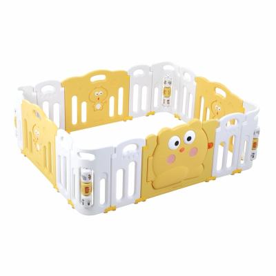 China New Modern Material Babies Hutch Portable HDPE Baby Playpens for sale