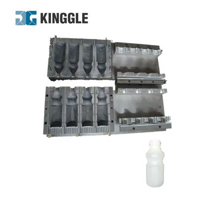 China aluminum pp hdpe making steel cad 500ml water bottle mold for plastic pp pe container for sale