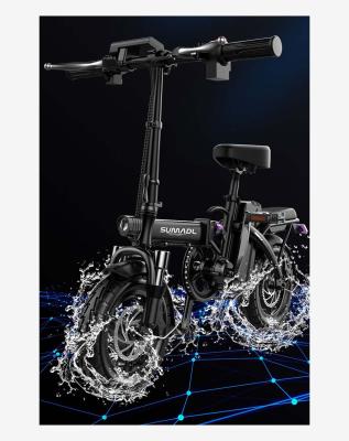 China Wholesale china carbon fiber cheap price 48v 250w 25ah disc brake lithium battery folding electric city bike e-bike for sale