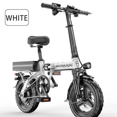 China Low Power Standard Long Service Life Quality Guaranteed 48v 250w 8ah 14 Inch Tire Folding Electric Bike / Bicycle for sale