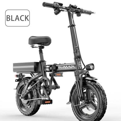 China Low power long service life standard quality guaranteed 48v 250w 25ah 14 inch tire e-bikes folding electric bike/bicycle for sale