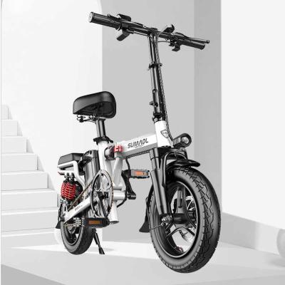 China China wholesale cheap price carbon steel smart folding electric ebike 48v 250w 29ah brushless motor for sale for sale